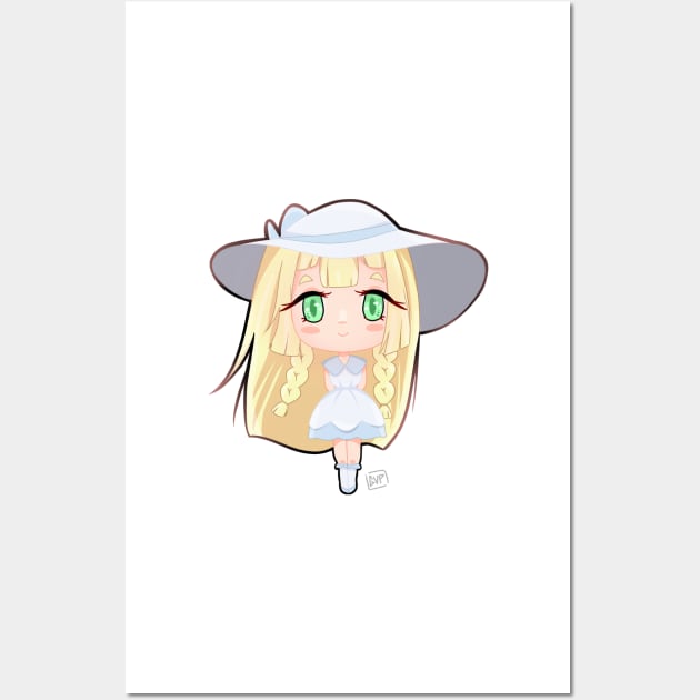Lillie (no background) Wall Art by skeletaldomain